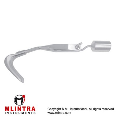 Scherbak Handle Handle For Vaginal Speculum Stainless Steel, 20 cm - 8" Scherbak Handle Handle For Vaginal Speculum Stainless Steel, 20 cm - 8"